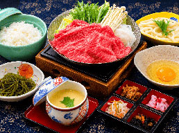 松阪牛すき焼き