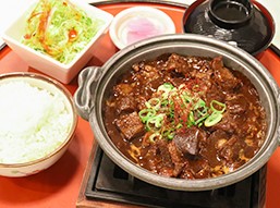 松阪牛どて煮定食