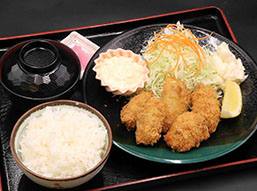 カキフライ膳