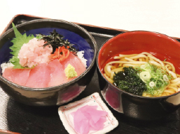C.鉄火丼うどんセット