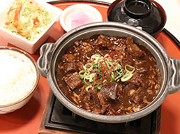 松阪牛どて煮定食