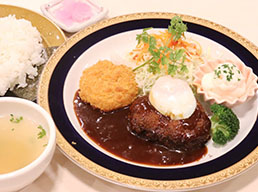 E.松阪牛ハンバーグ・カニクリームコロッケセット